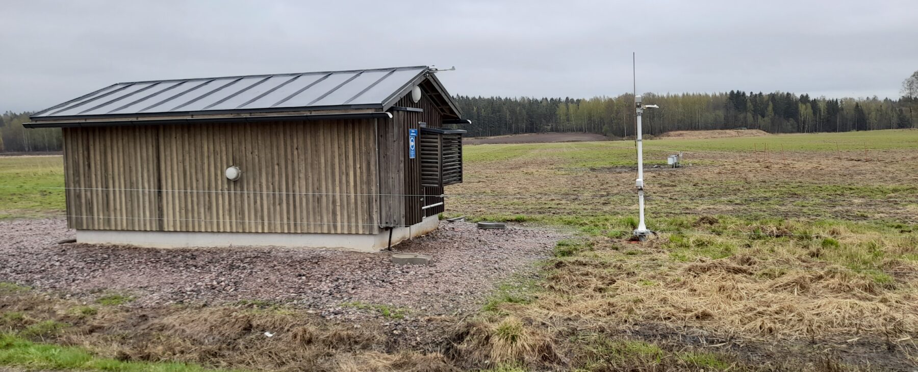 SMEAR-Agri measuring station.