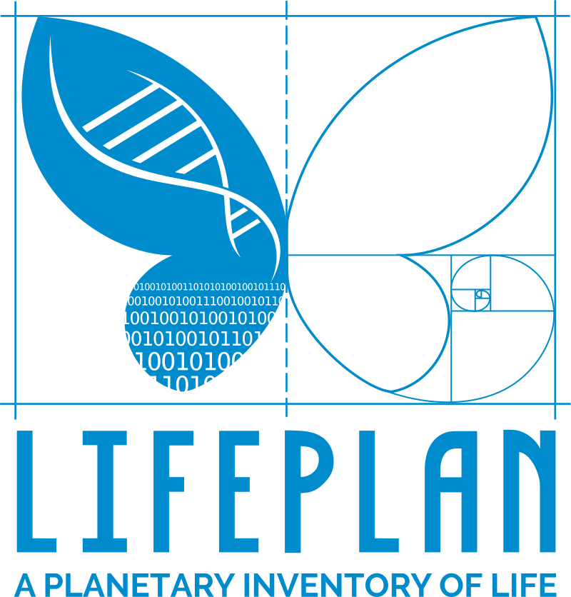 Lifeplan - a planetary inventory of life logo.